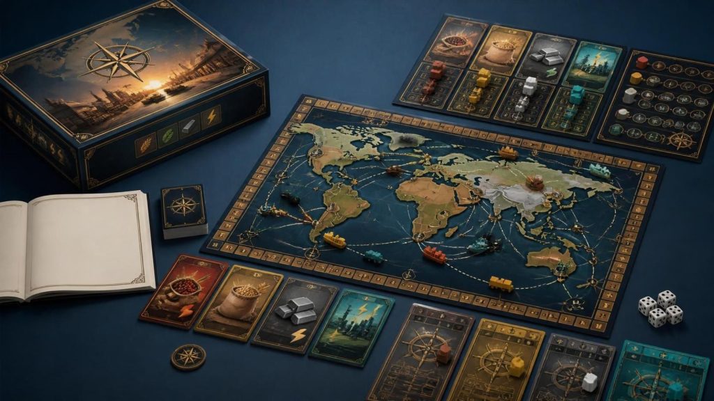 Board Game - Strategy Trading Game