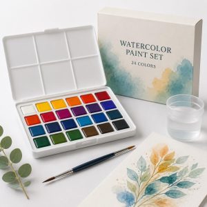 Watercolor Paint Set (24 Colors)